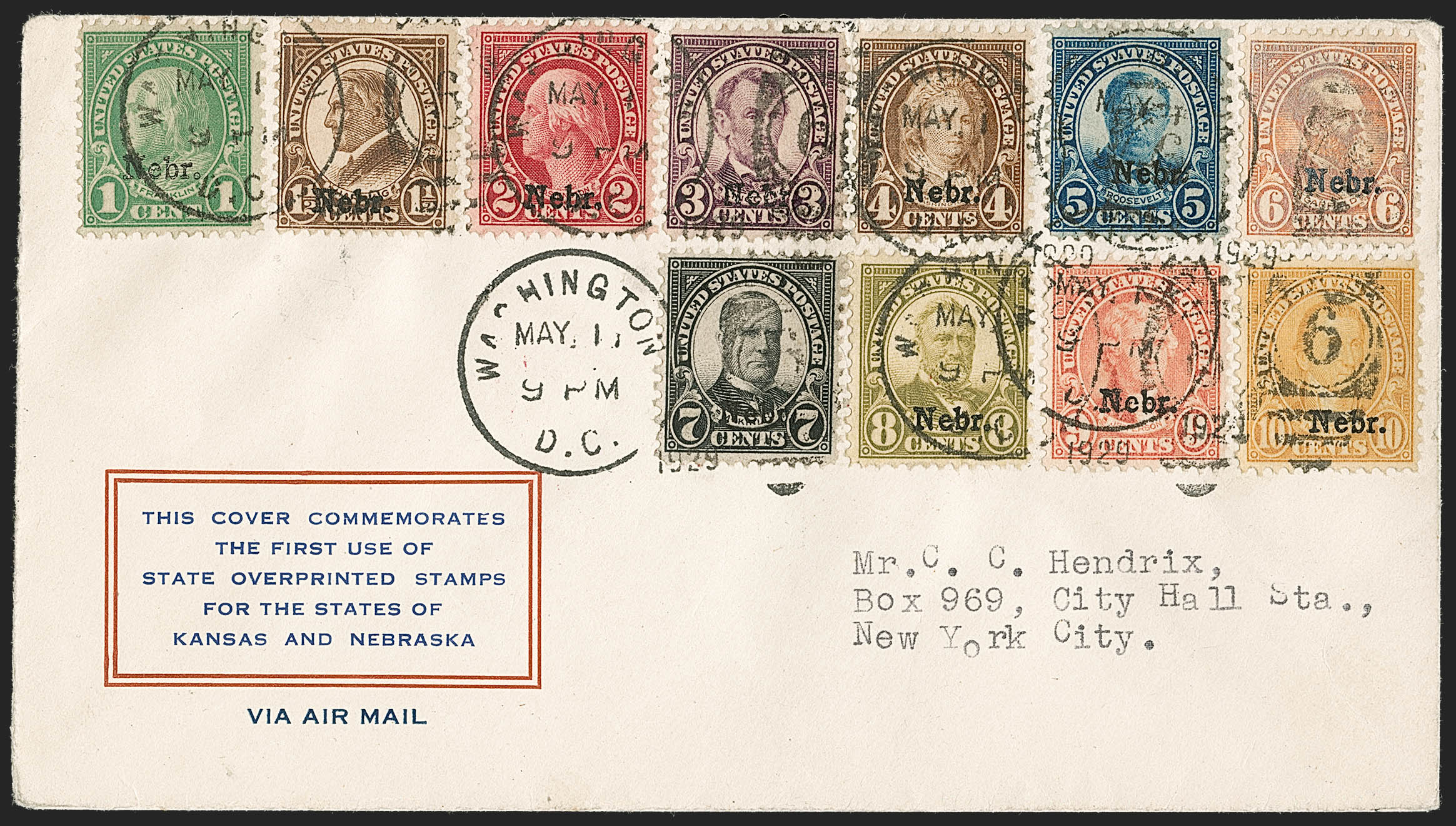 Sale no. 1232 — Lot no. 1647-1 — Siegel Auction Galleries