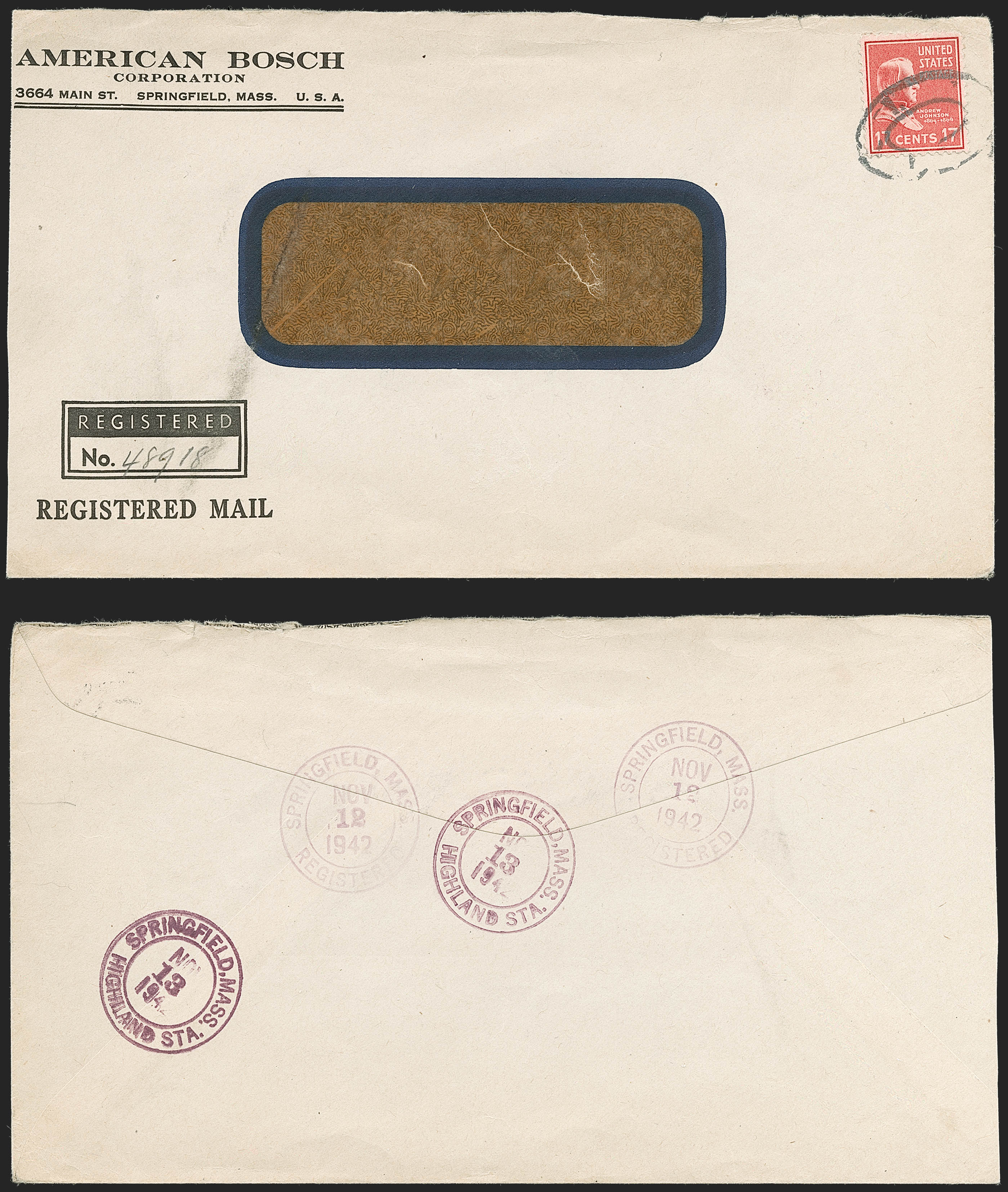 Sale no. 1232 — Lot no. 1648 — Siegel Auction Galleries