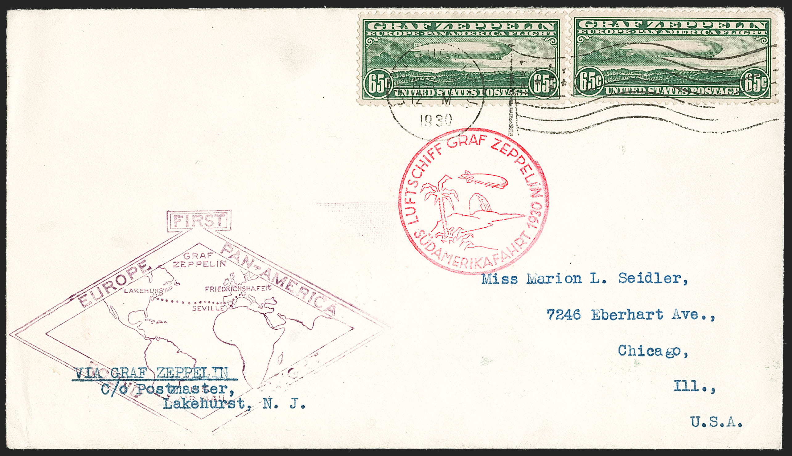 Sale no. 1232 — Lot no. 1651-1 — Siegel Auction Galleries