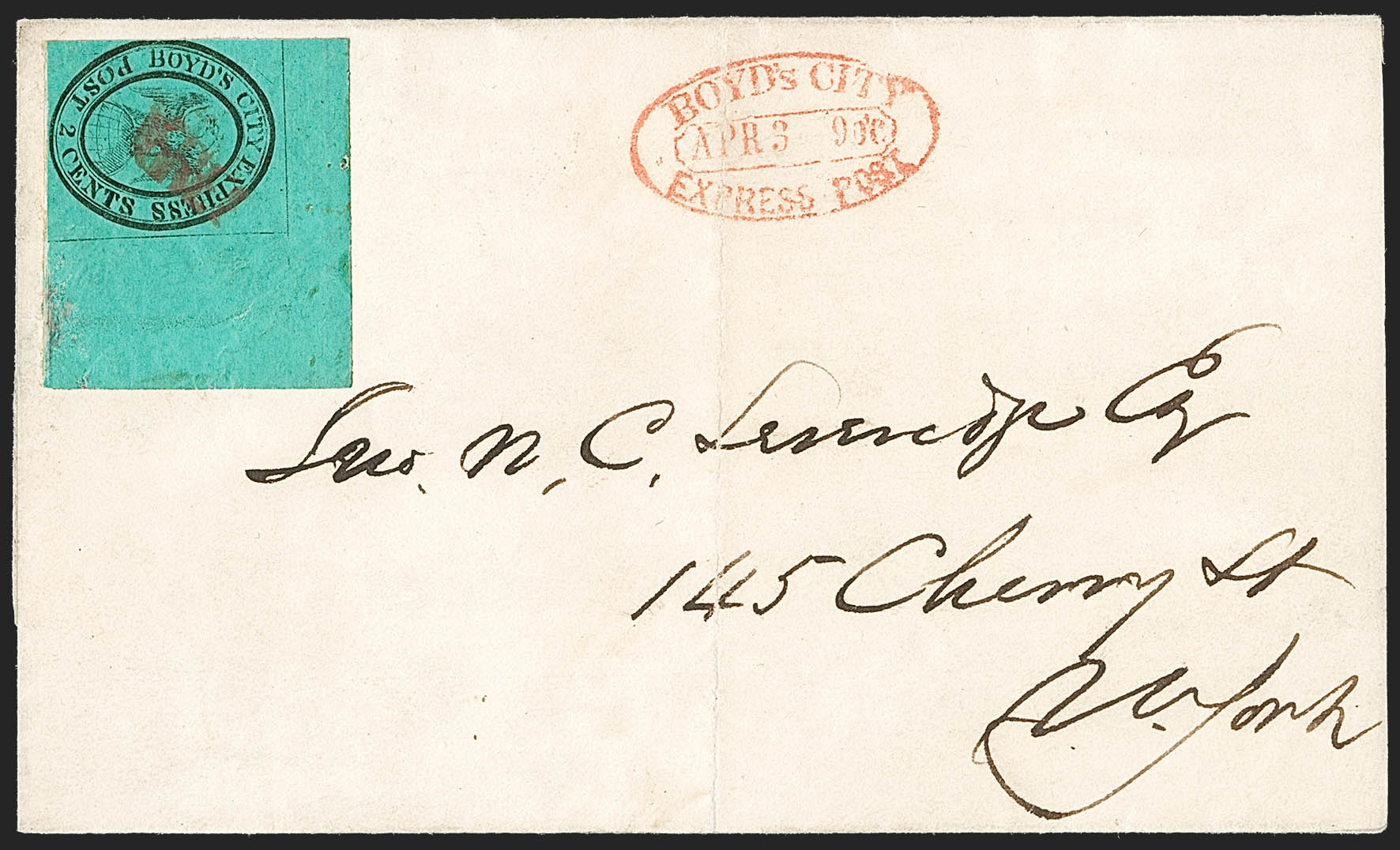 Sale no. 1232 — Lot no. 1714 — Siegel Auction Galleries