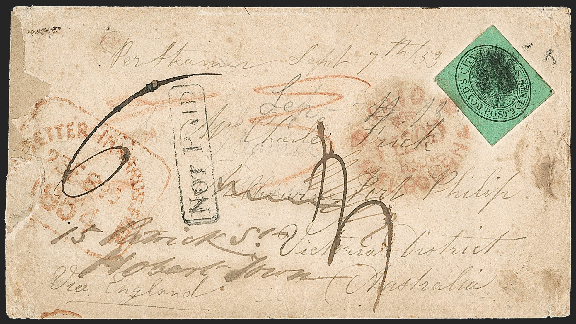 Sale no. 1232 — Lot no. 1722 — Siegel Auction Galleries