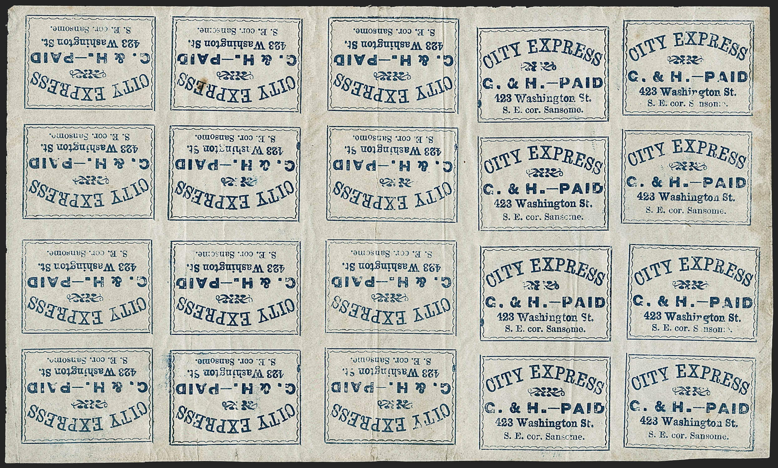 Sale no. 1232 — Lot no. 1779 — Siegel Auction Galleries