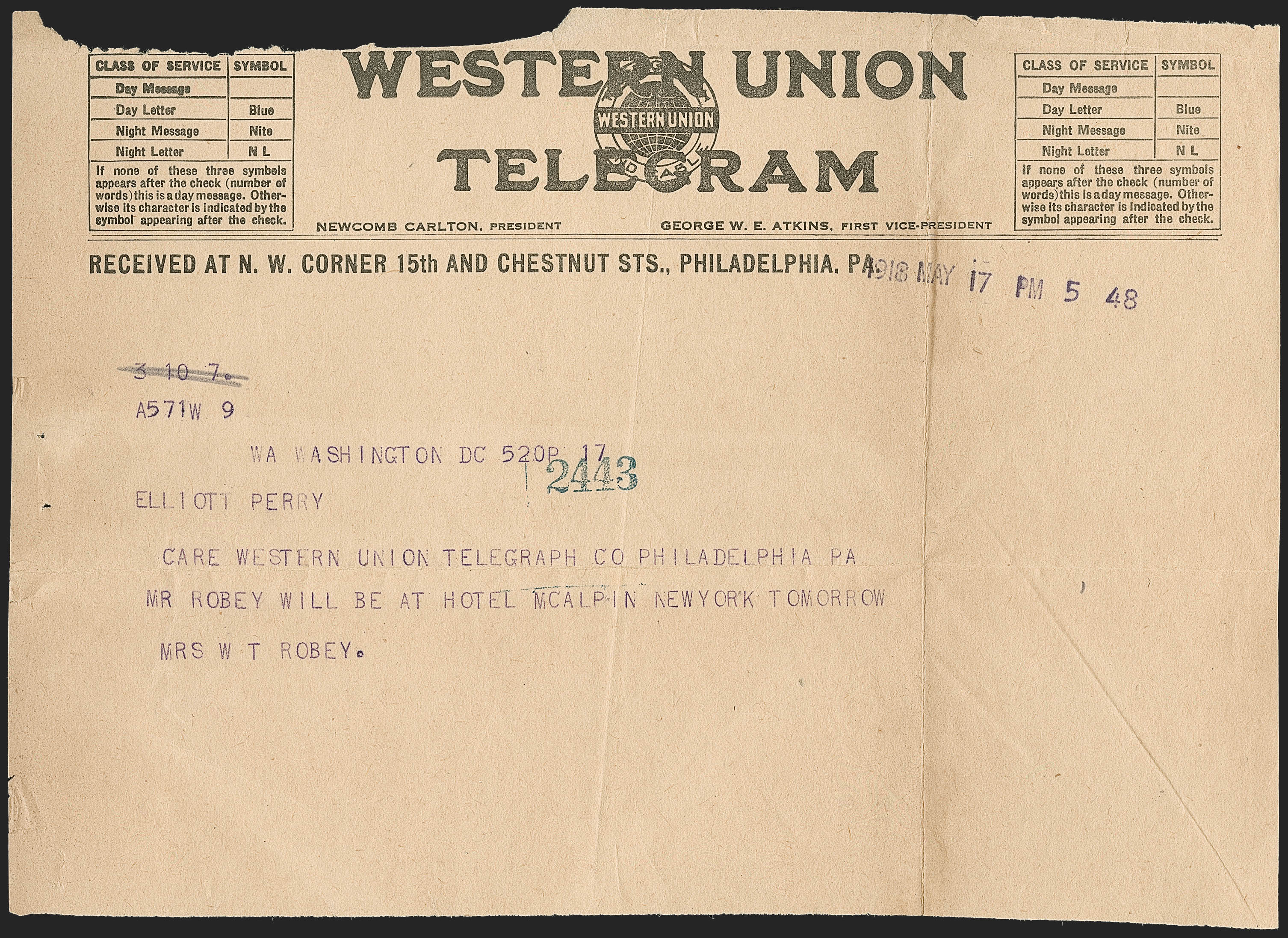 Sale no. 1233 — Lot no. 1533 — Siegel Auction Galleries