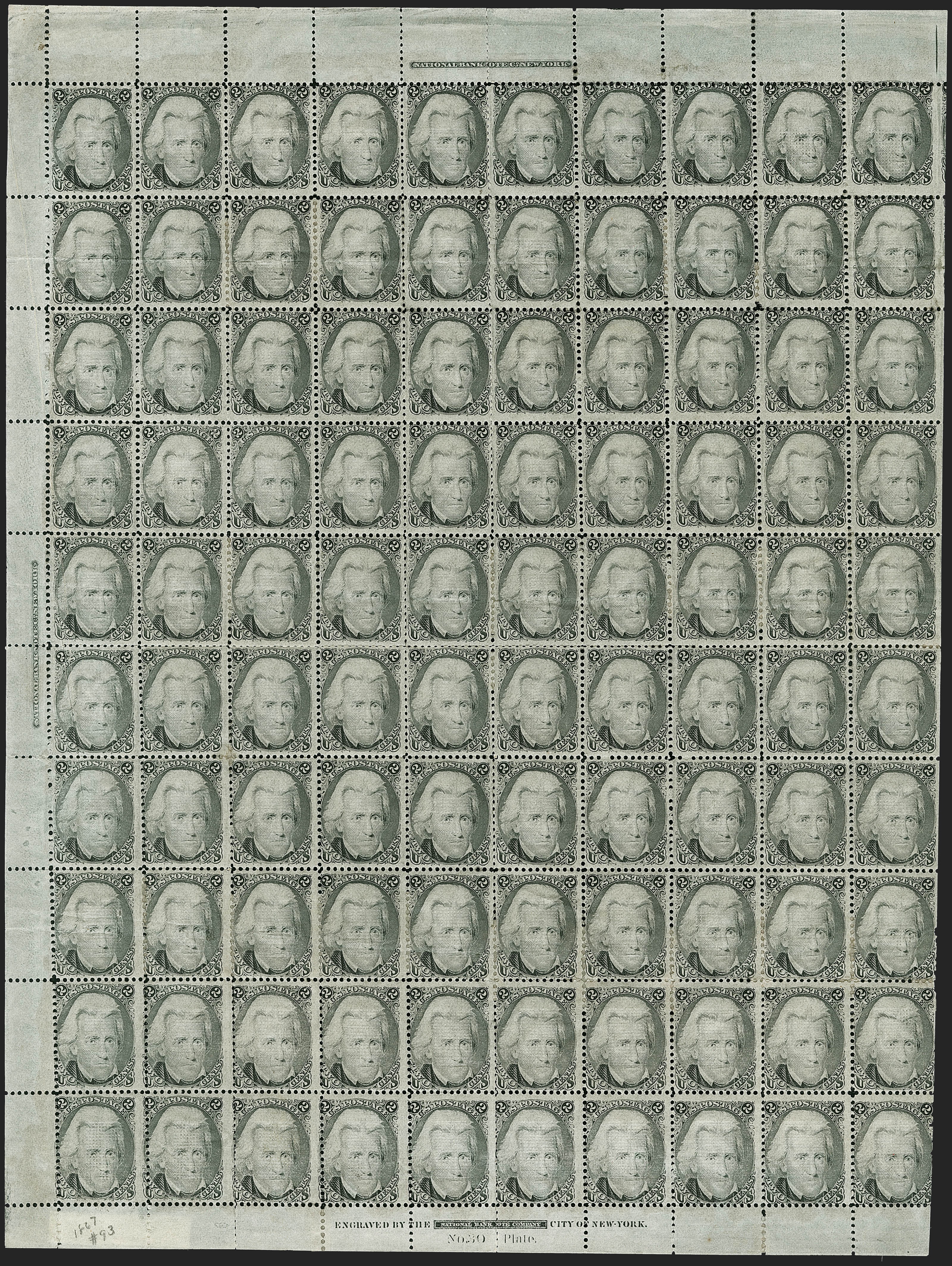 Sale no. 1234 — Lot no. 122 — Siegel Auction Galleries