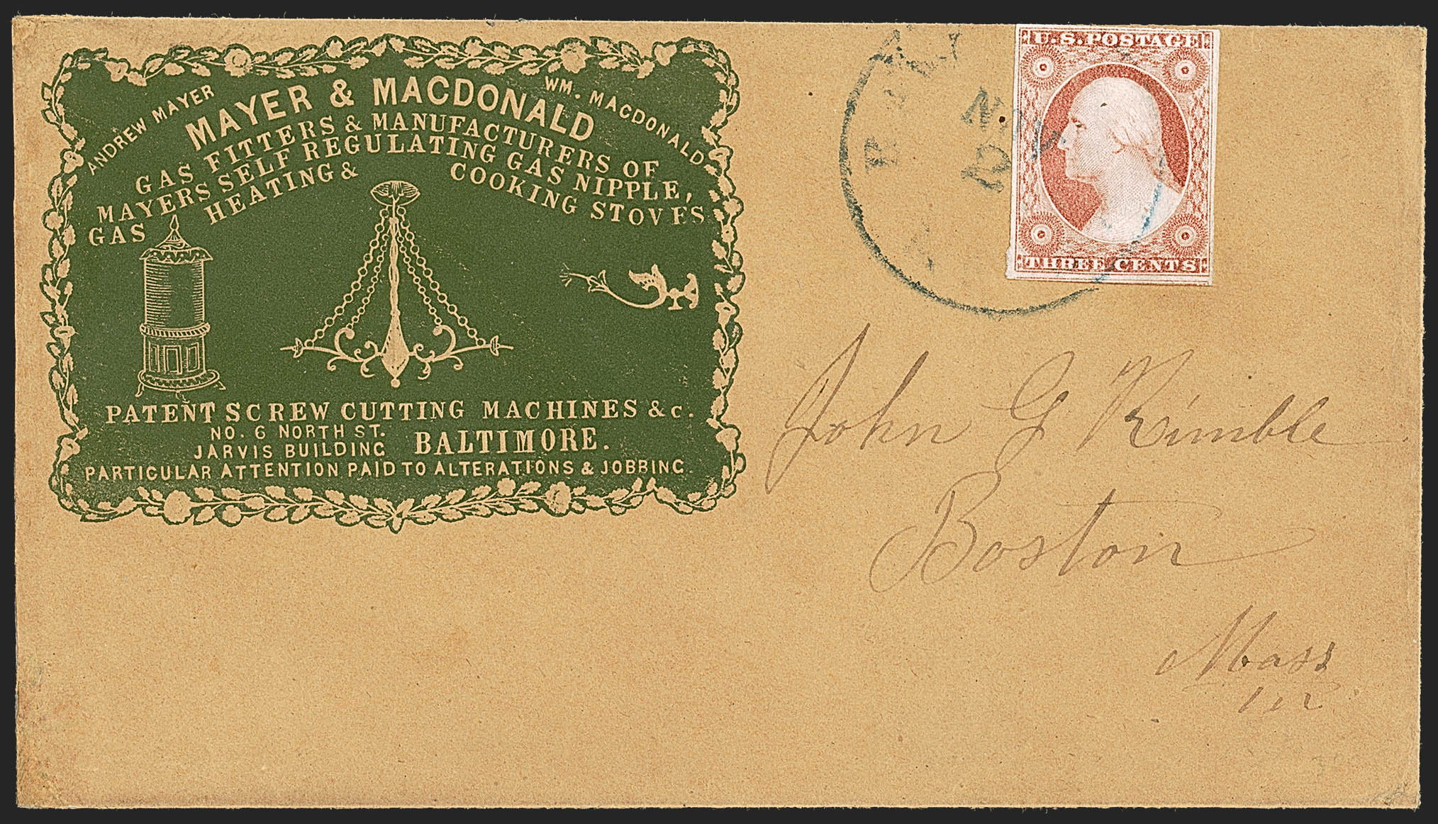 Sale no. 1242 — Lot no. 224 — Siegel Auction Galleries