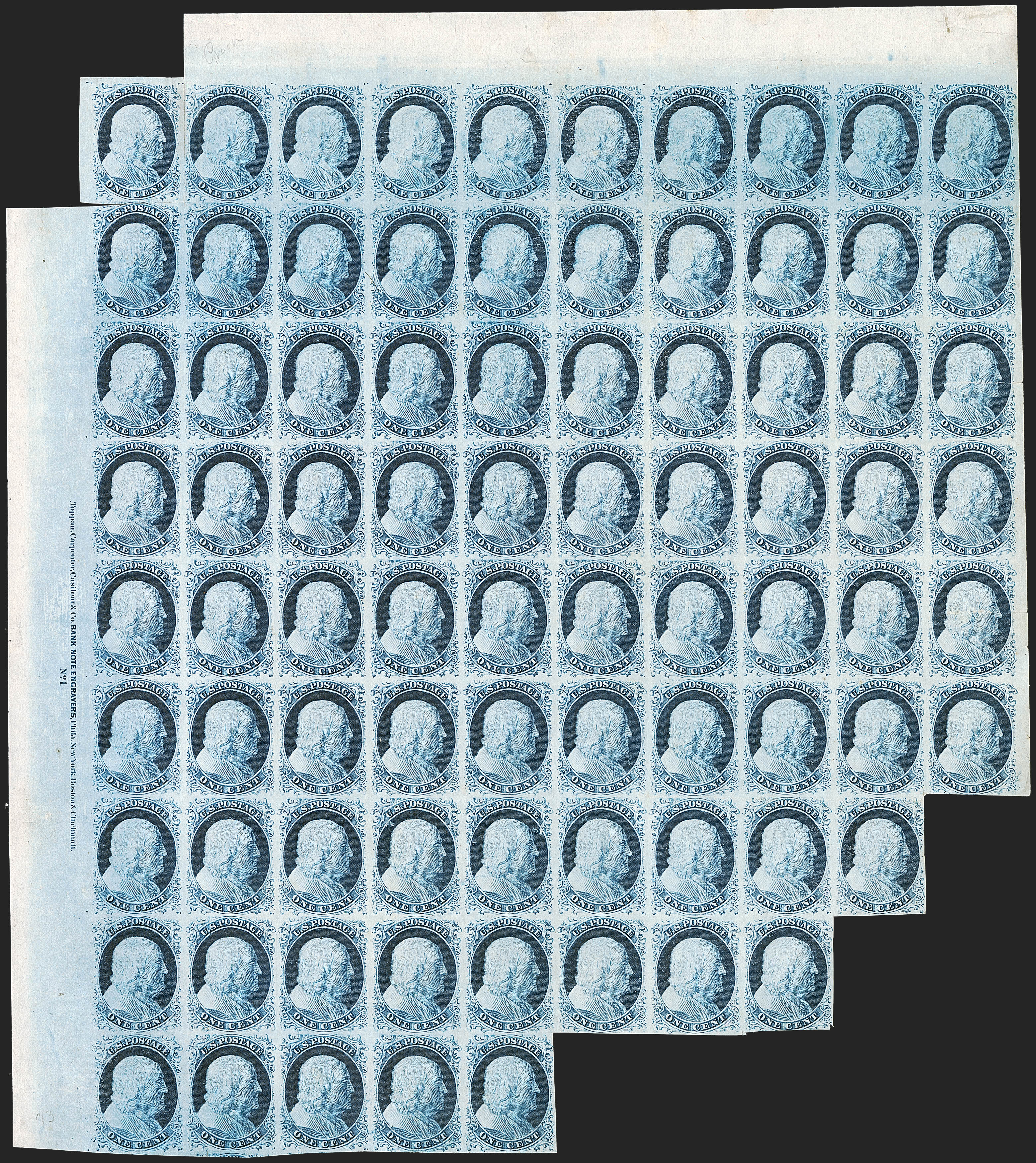 Sale no. 1242 — Lot no. 43 — Siegel Auction Galleries