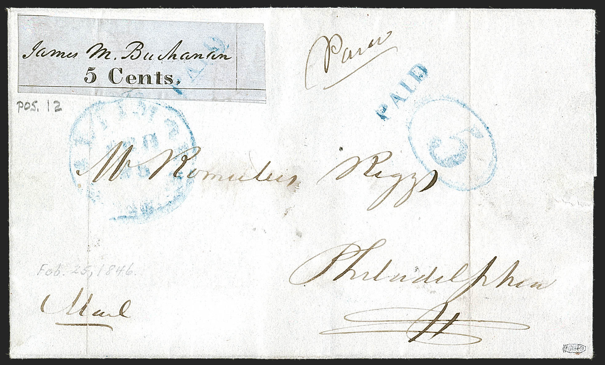 Sale no. 1244 — Lot no. 2 — Siegel Auction Galleries