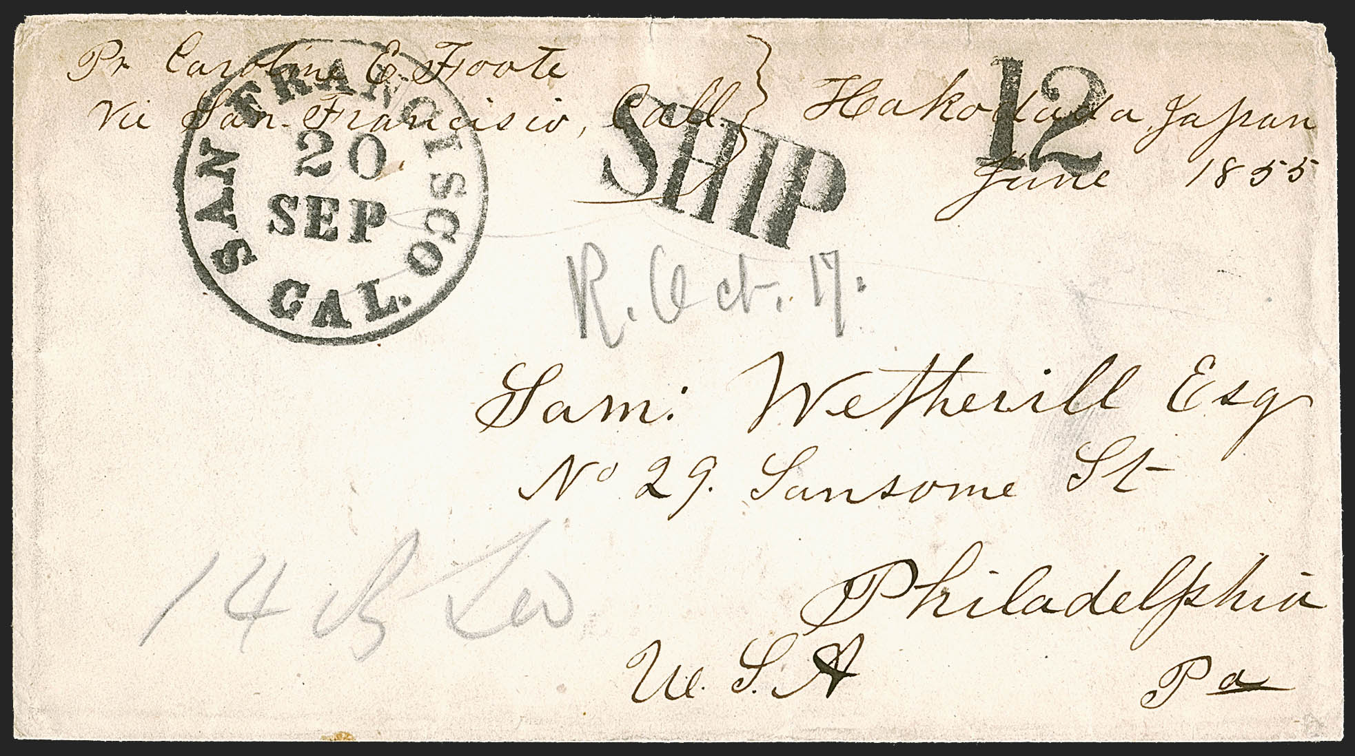 Sale no. 1248 — Lot no. 2069 — Siegel Auction Galleries