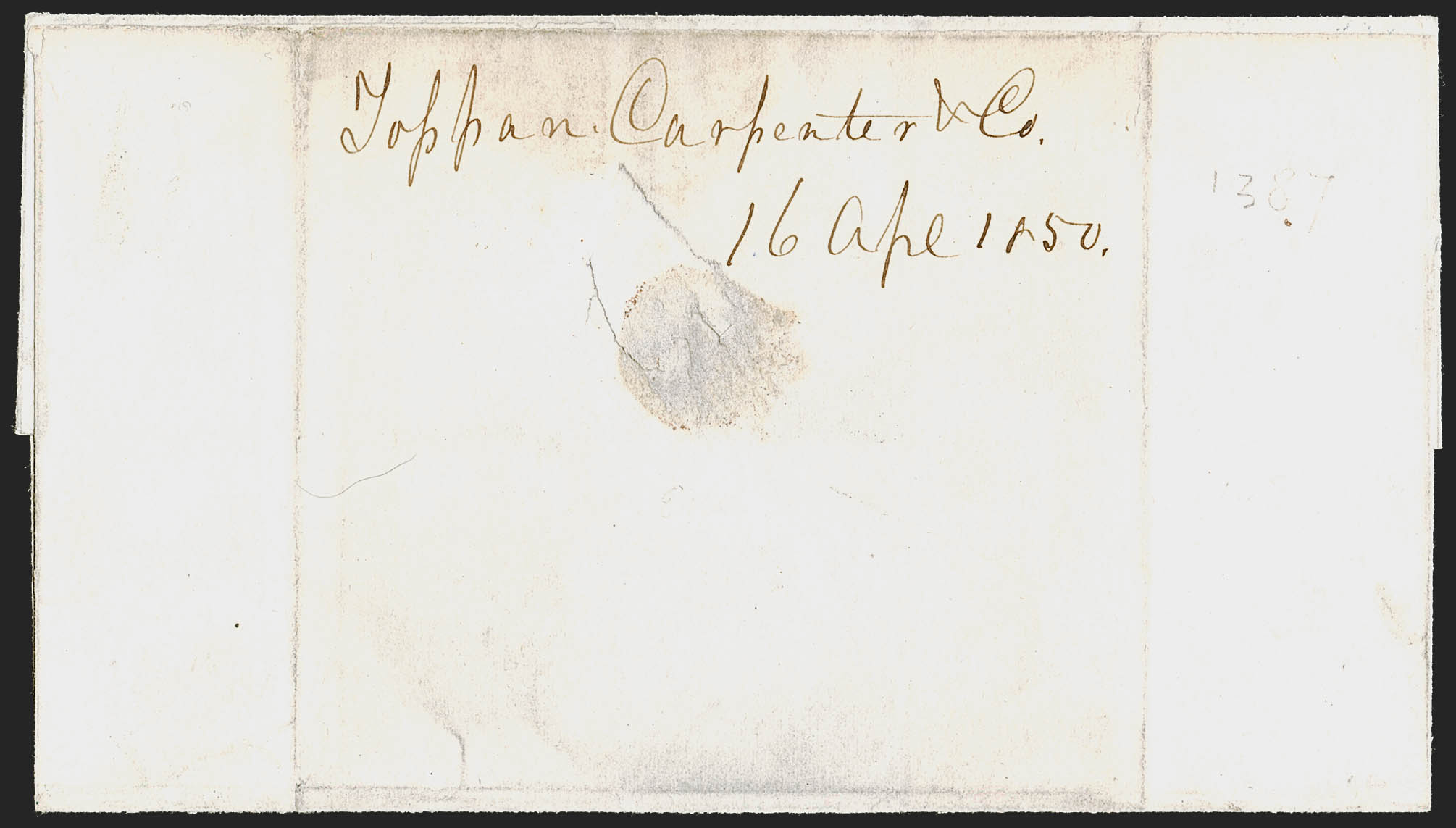 Sale no. 1251 — Lot no. 1006-1 — Siegel Auction Galleries