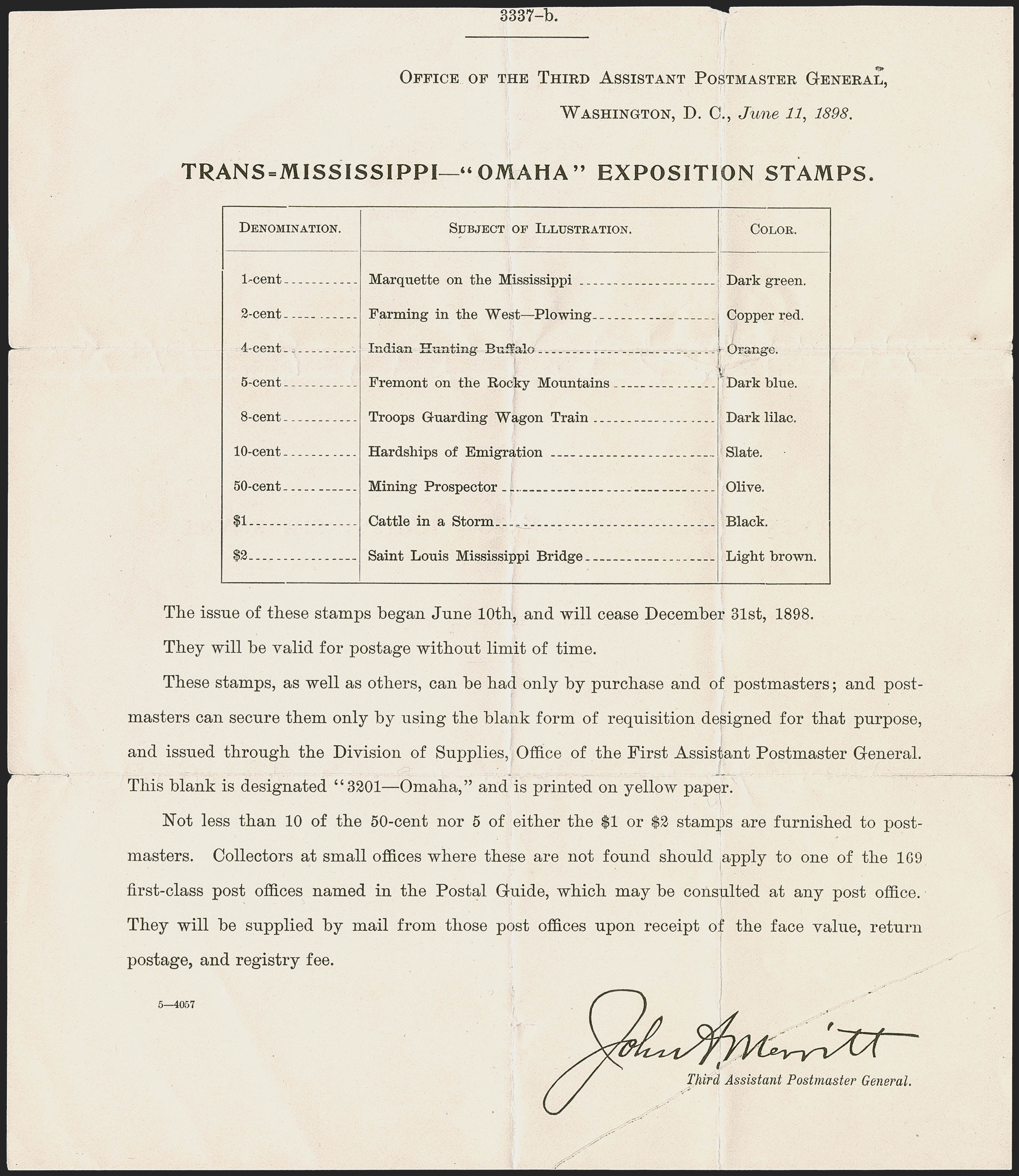 Sale no. 1254 — Lot no. 866 — Siegel Auction Galleries