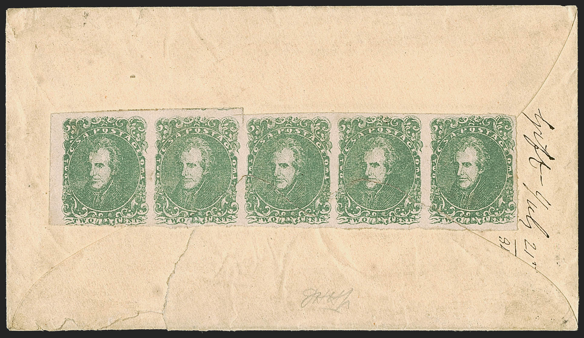 Sale no. 1260 — Lot no. 165-1 — Siegel Auction Galleries