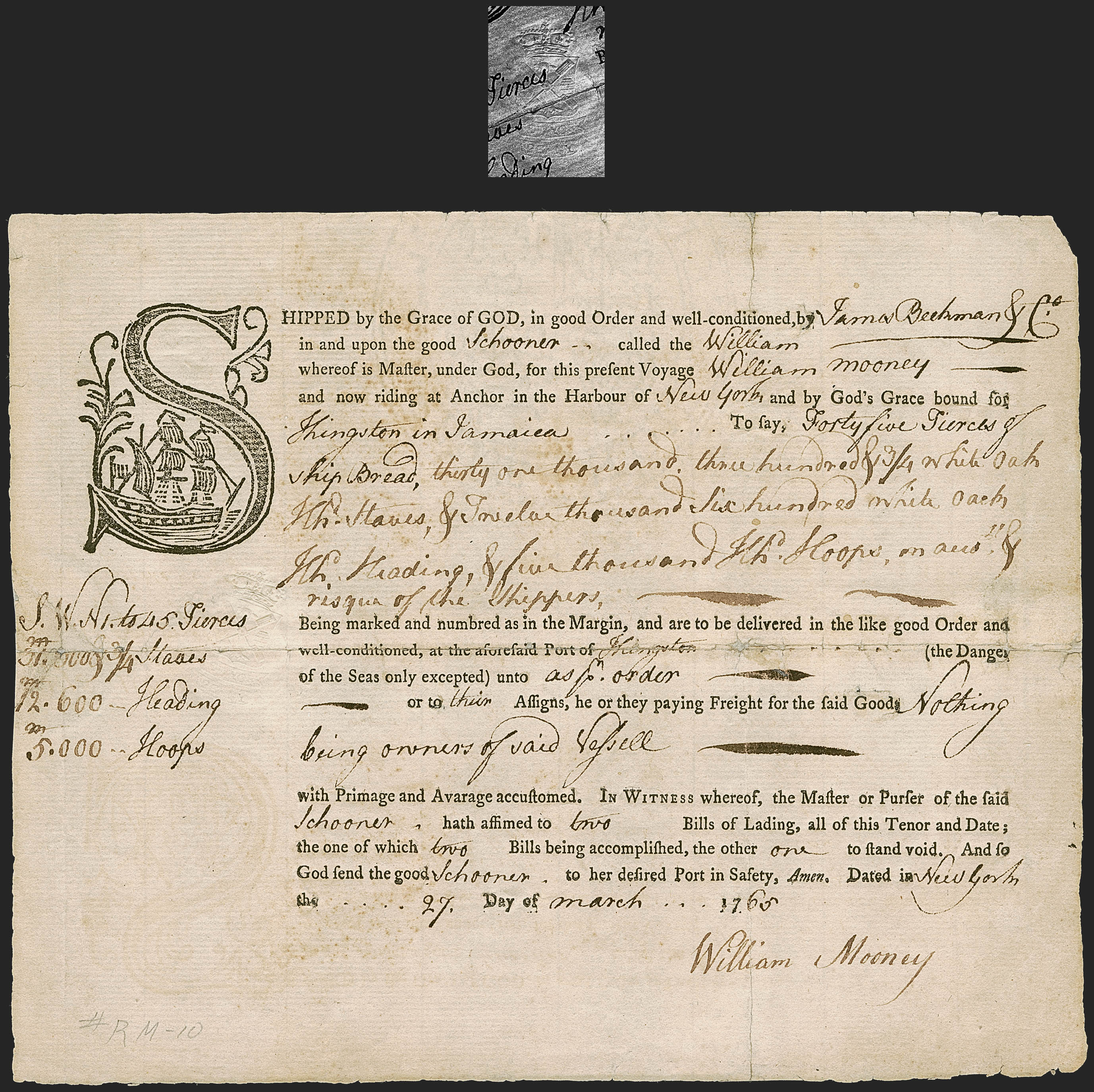 Sale no. 1262 — Lot no. 1126 — Siegel Auction Galleries