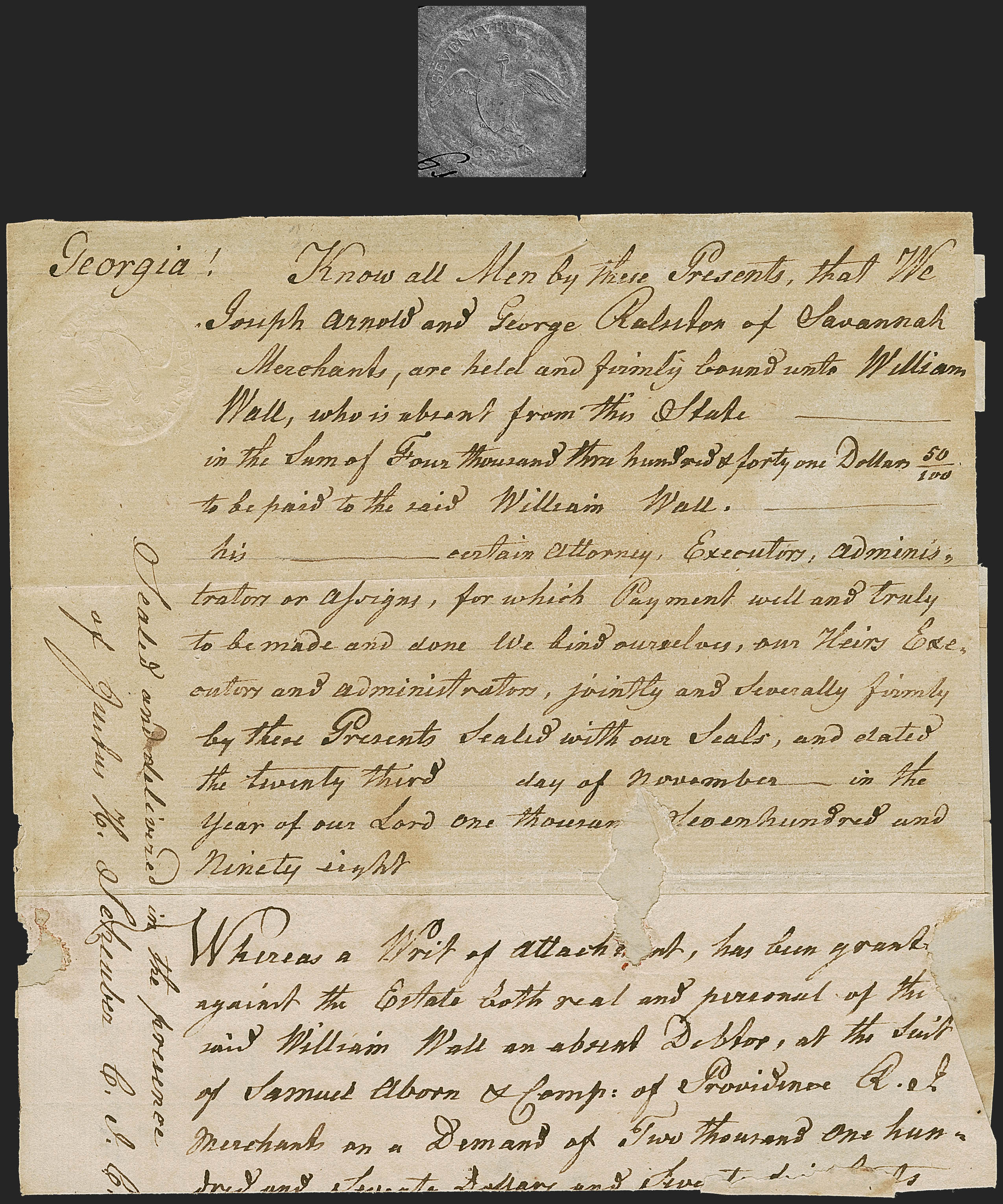 Sale no. 1262 — Lot no. 1127 — Siegel Auction Galleries