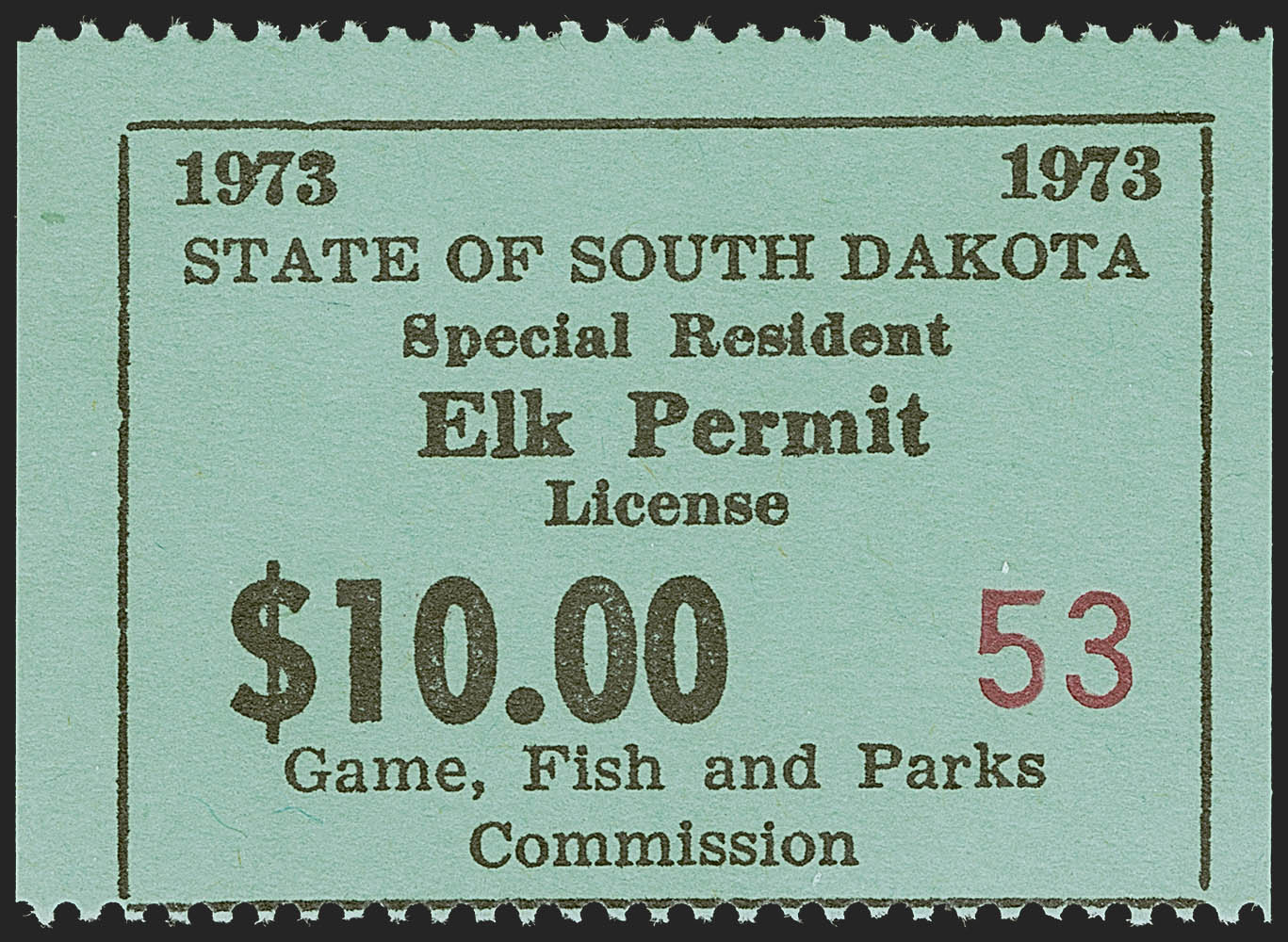 Sale no. 1262 — Lot no. 1133 — Siegel Auction Galleries