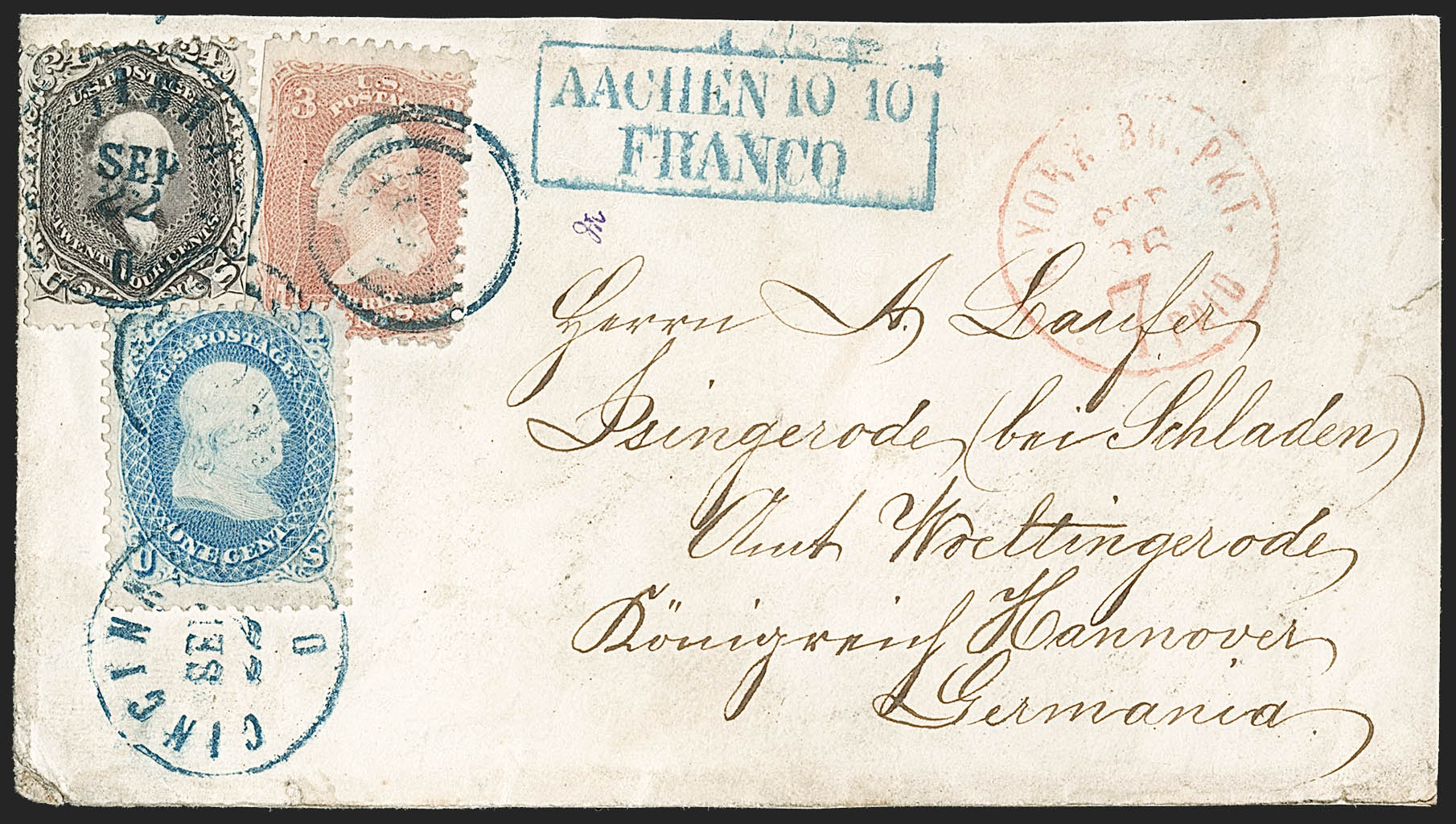 Sale no. 1262 — Lot no. 145 — Siegel Auction Galleries