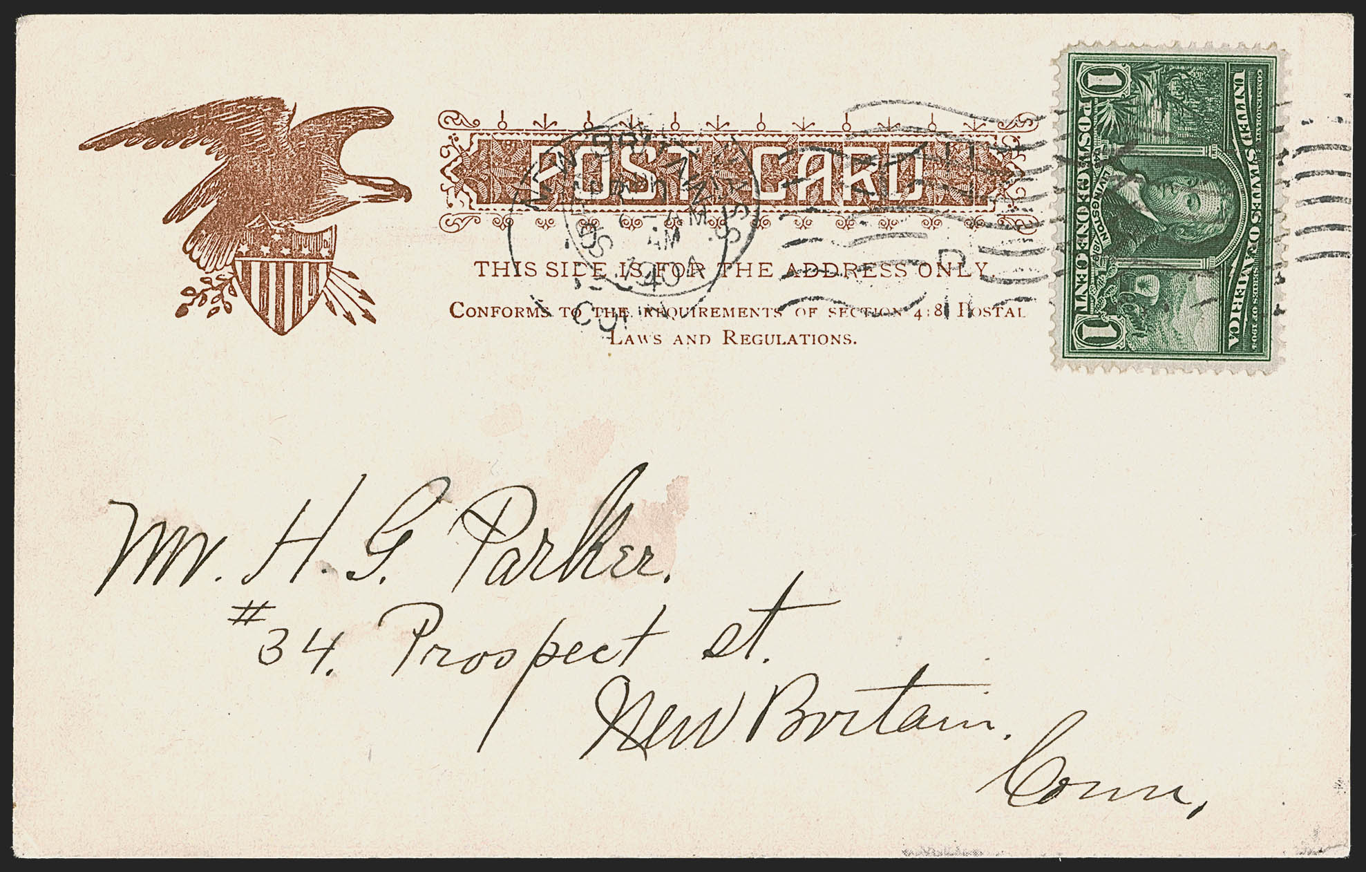 Sale no. 1262 — Lot no. 210 — Siegel Auction Galleries