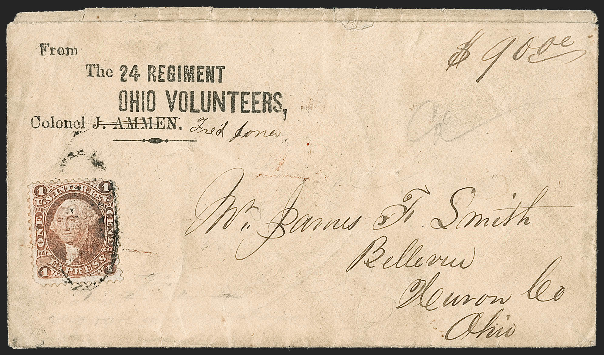 Sale no. 1262 — Lot no. 398 — Siegel Auction Galleries