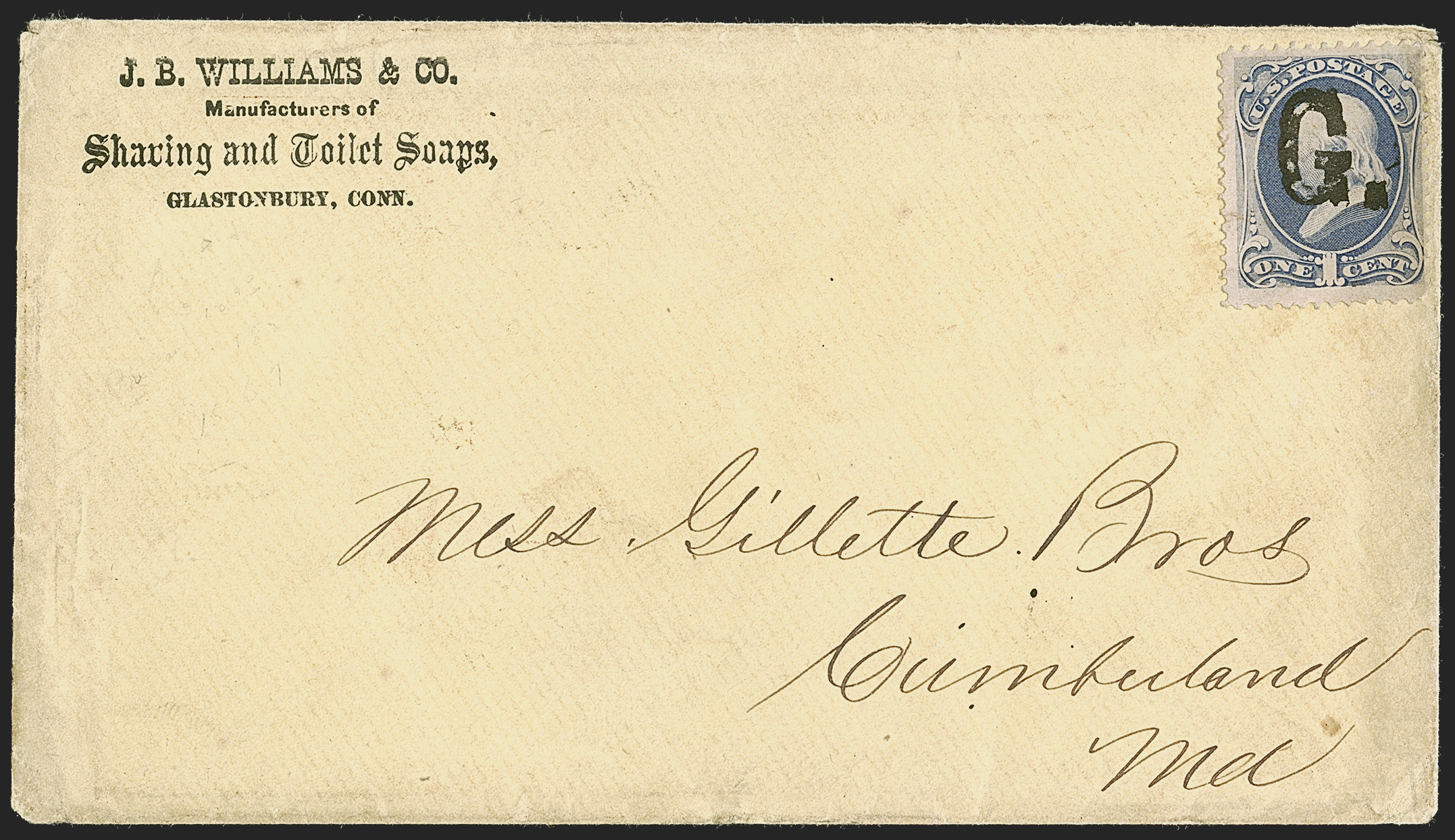 Sale no. 1285 — Lot no. 2066 — Siegel Auction Galleries