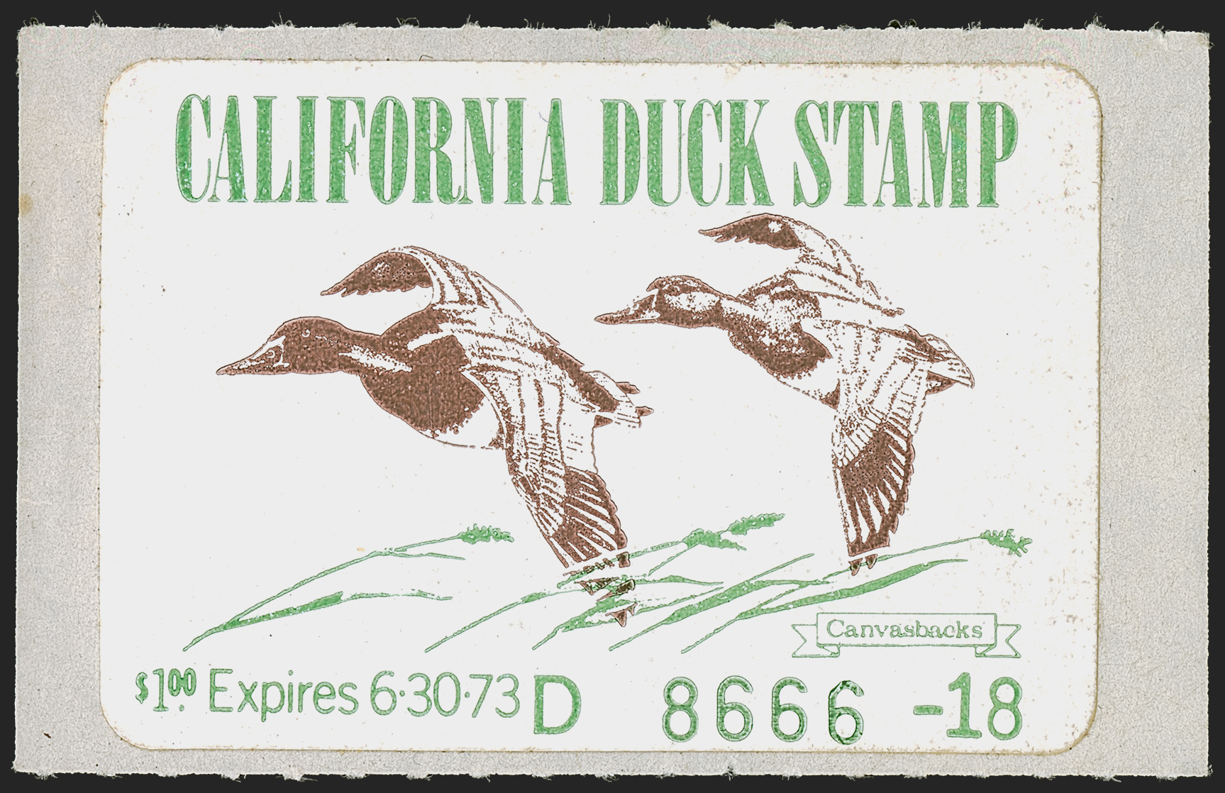 Sale no. 1285 — Lot no. 2267 — Siegel Auction Galleries