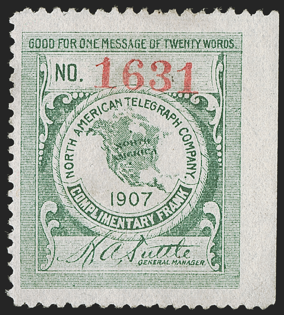 Sale no. 1285 — Lot no. 2281 — Siegel Auction Galleries