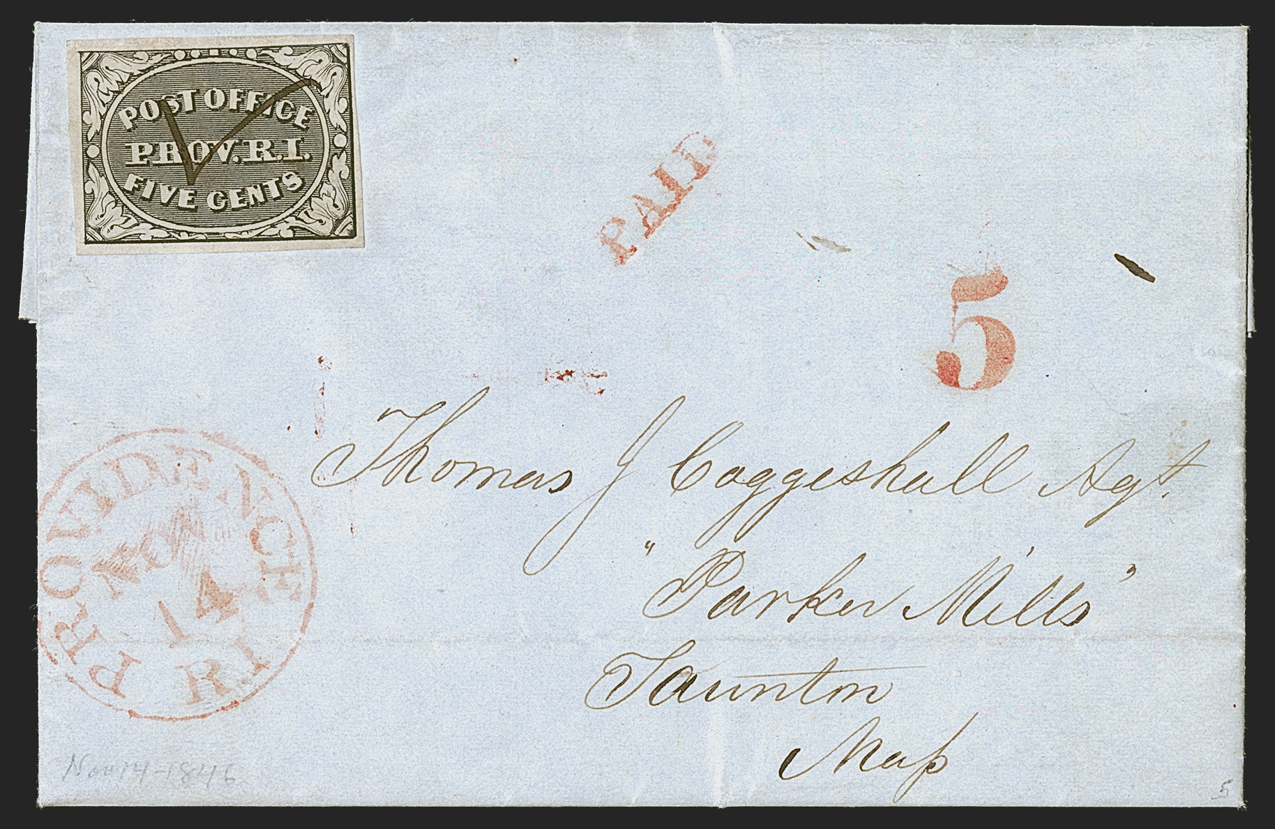 Sale no. 1289 — Lot no. 523 — Siegel Auction Galleries