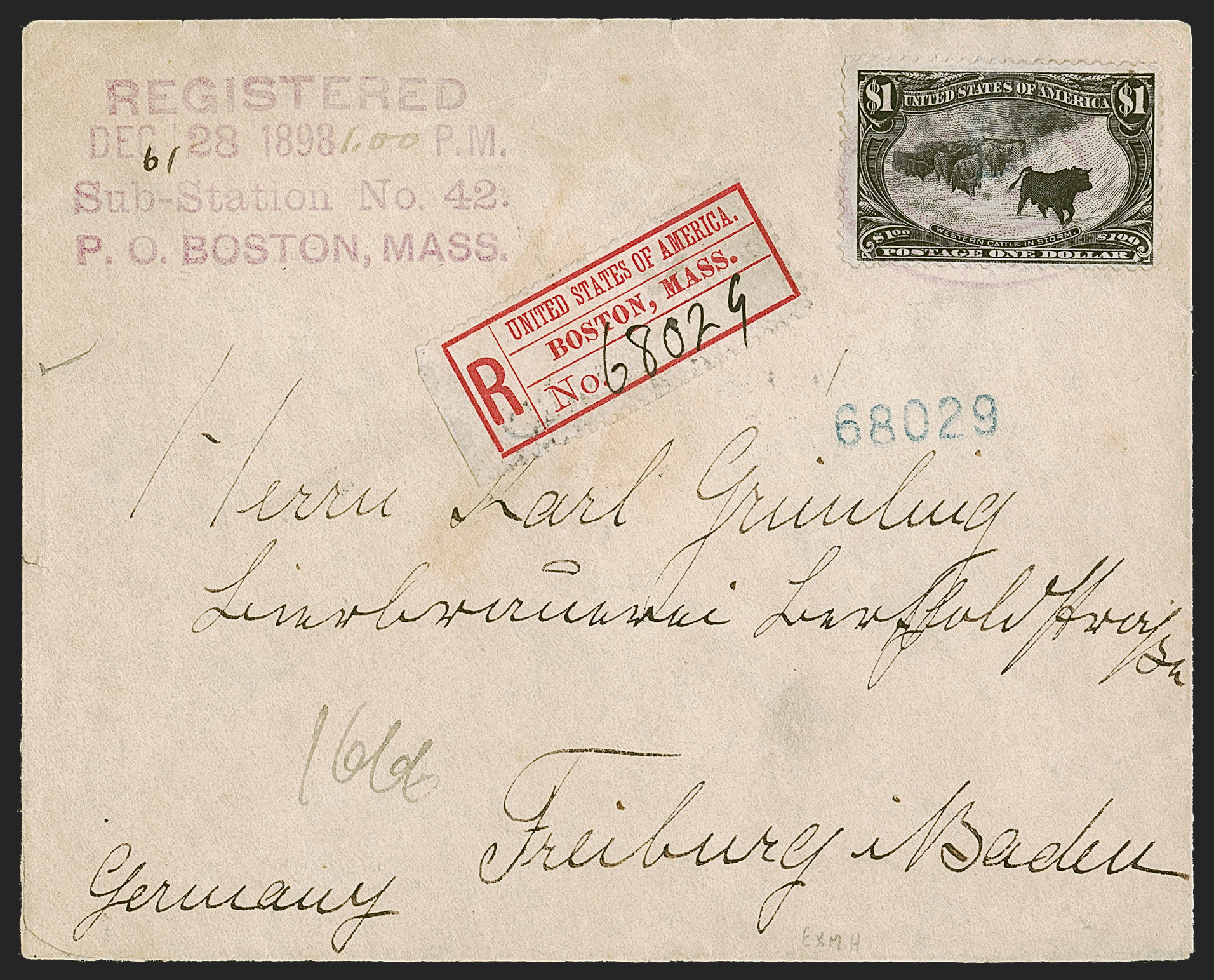 Sale no. 1289 — Lot no. 648 — Siegel Auction Galleries