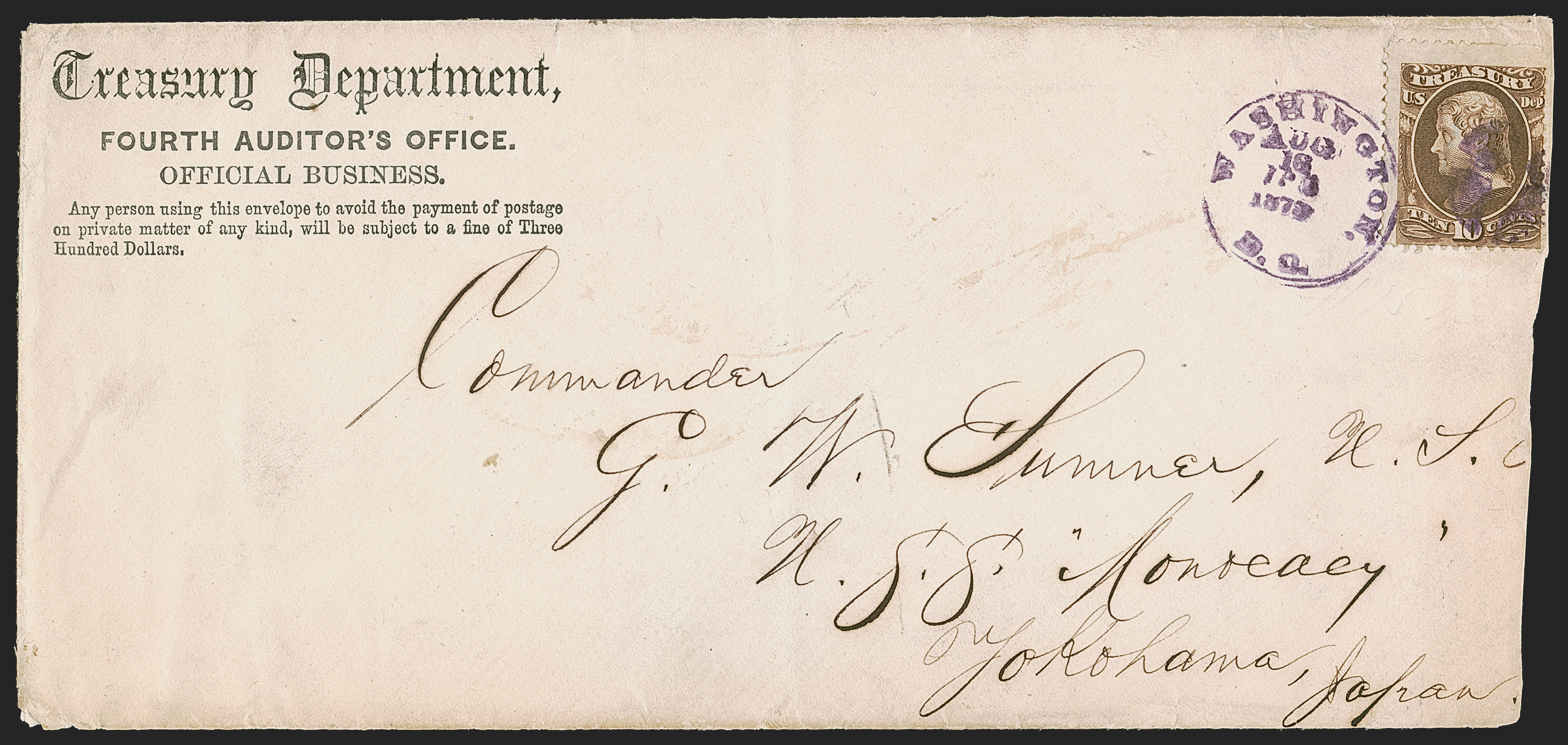 Sale no. 1289 — Lot no. 694 — Siegel Auction Galleries