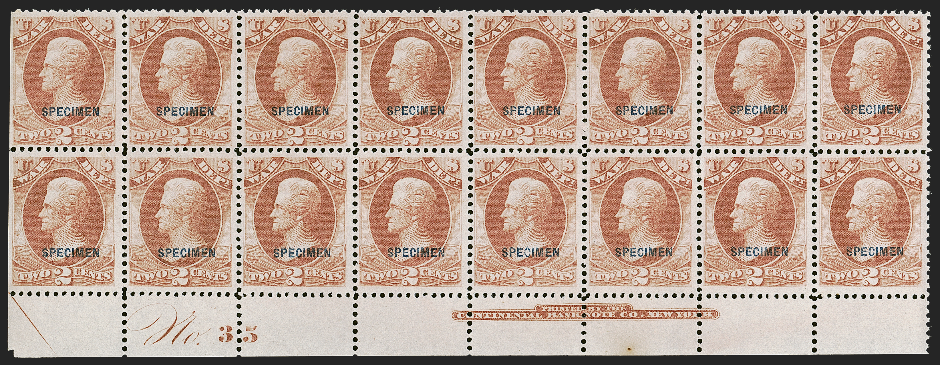 Sale no. 1289 — Lot no. 702 — Siegel Auction Galleries