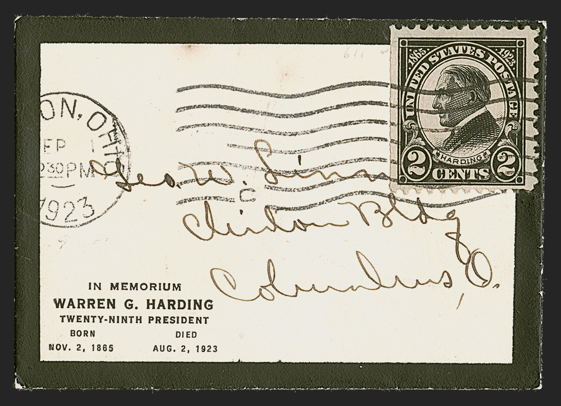 Sale no. 1291 — Lot no. 293 — Siegel Auction Galleries