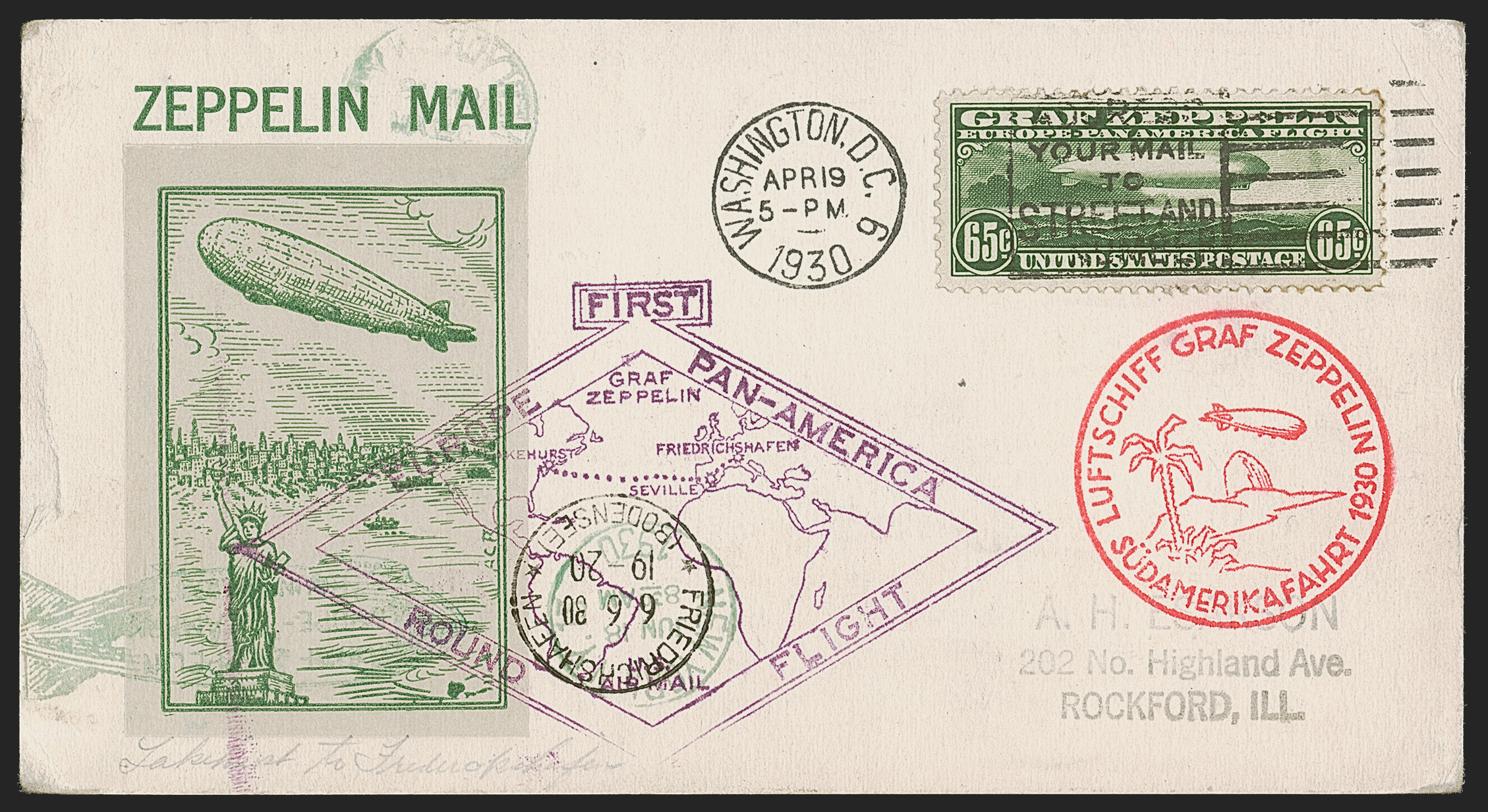 Sale no. 1291 — Lot no. 315 — Siegel Auction Galleries