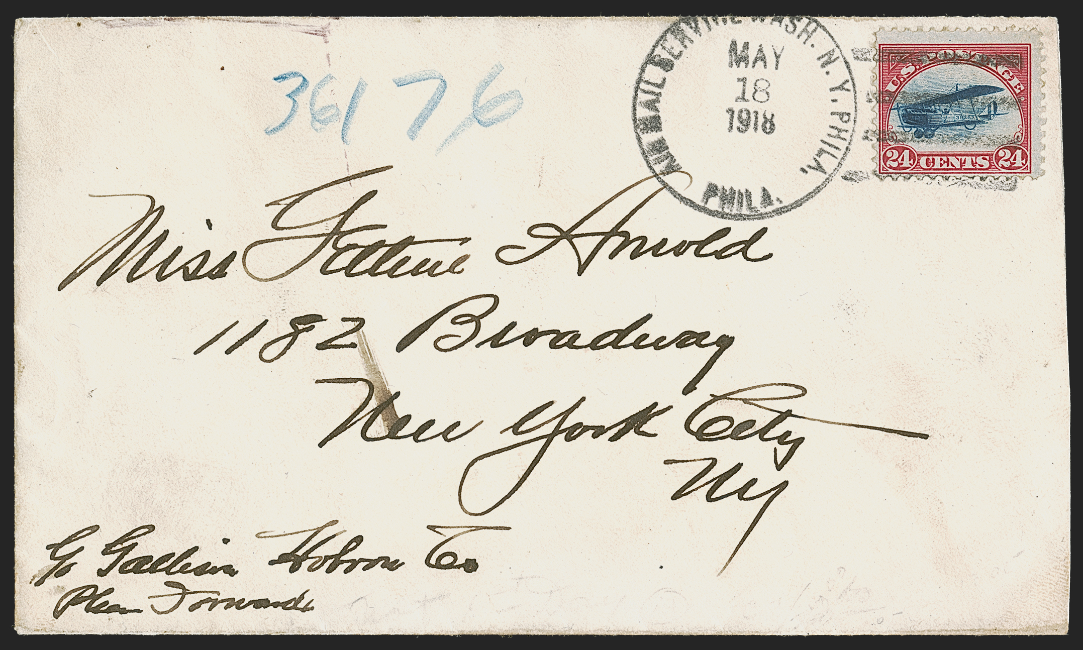 Sale no. 1291 — Lot no. 326 — Siegel Auction Galleries