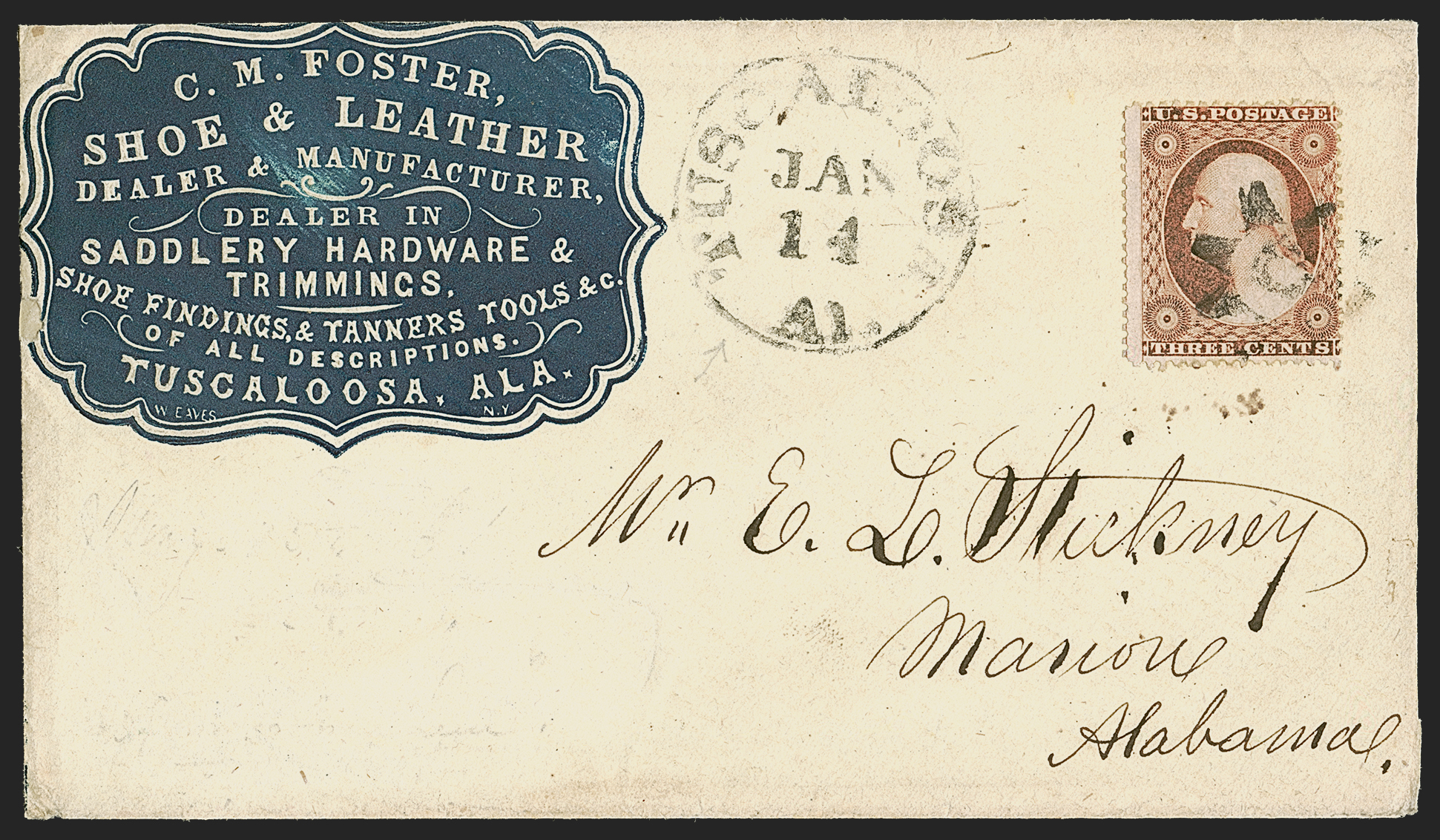 Sale no. 1291 — Lot no. 605 — Siegel Auction Galleries