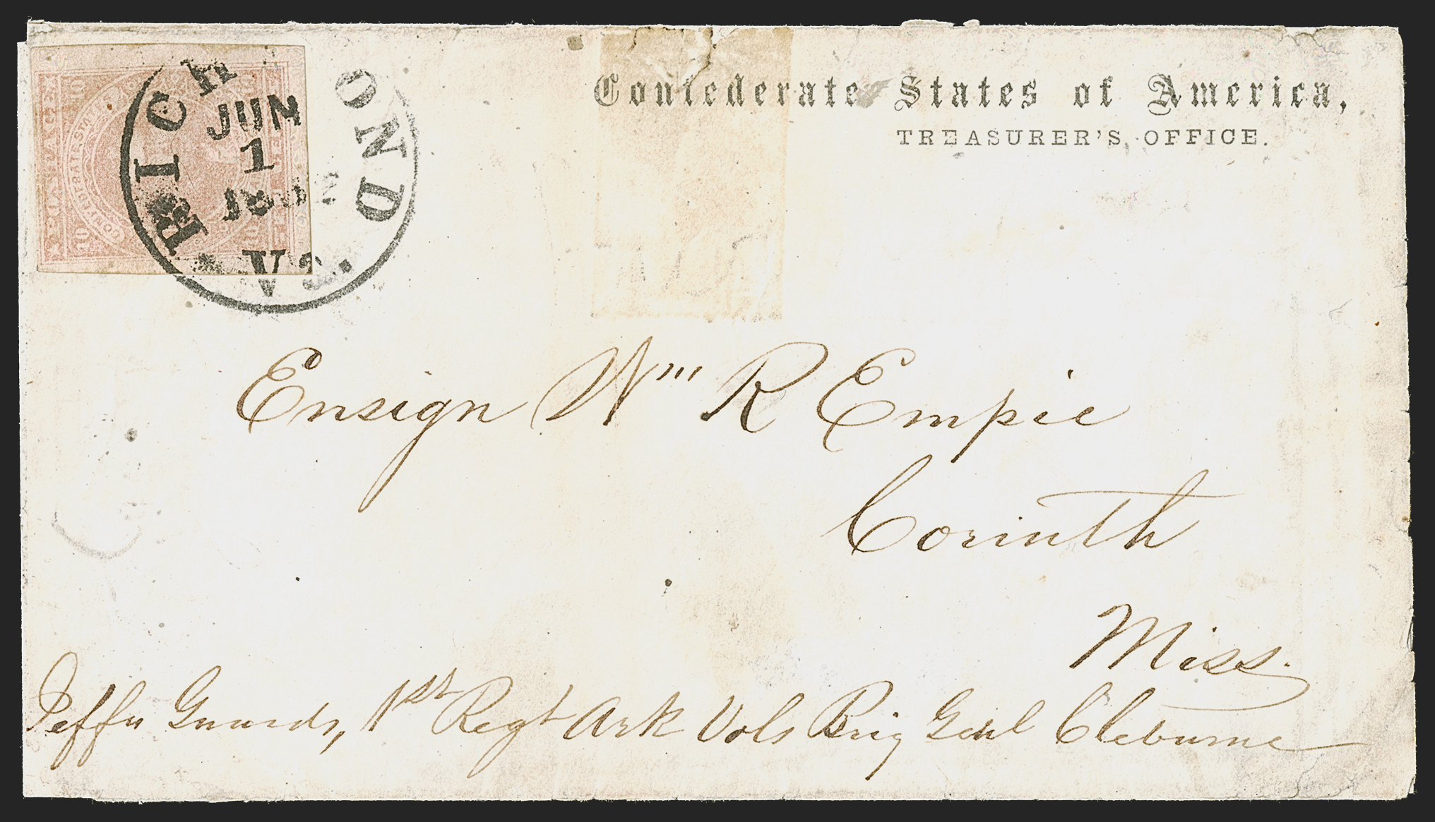 Sale no. 1291 — Lot no. 656 — Siegel Auction Galleries