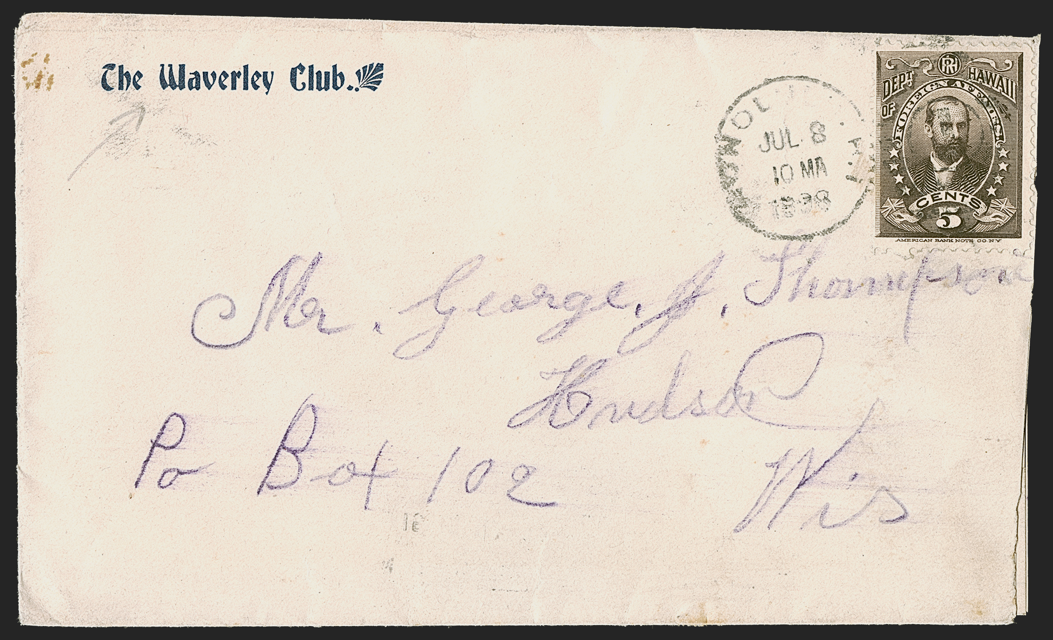 Sale no. 1291 — Lot no. 770 — Siegel Auction Galleries