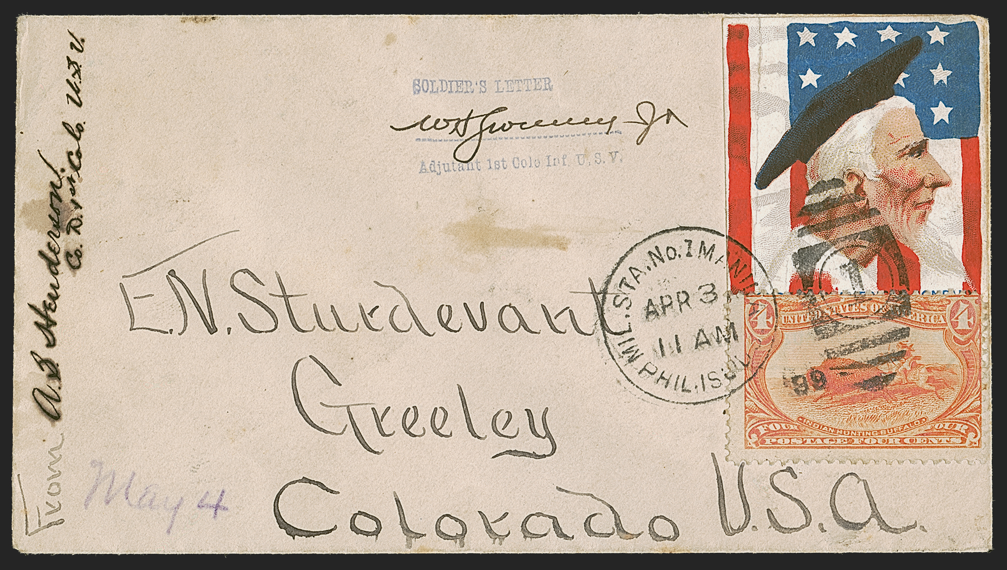 Sale no. 1291 — Lot no. 775 — Siegel Auction Galleries