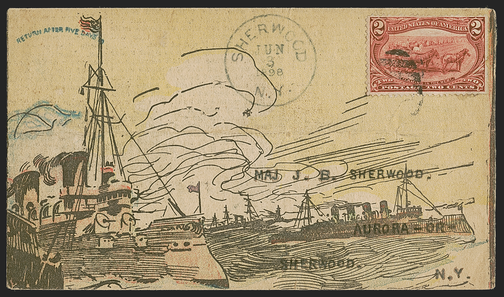 Sale no. 1291 — Lot no. 795-1 — Siegel Auction Galleries