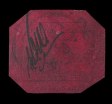 British Guiana, 1856, 1c Black on Magenta, (Scott 13; SG 23)