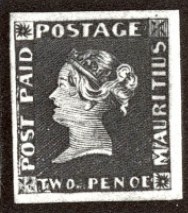Sale Number 560, Lot Number 417, -----, 1848 2p Dark Blue, "Penoe" Error, Earliest Impression (4d)