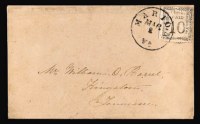 Sale Number 810, Lot Number 1910, Marion Va., 10c Black (55X2)