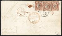 Sale Number 1127, Lot Number 133, FRANCE, 1849, 1fr Dull Vermilion on Yellowish (8 var; Yvert 7b)
