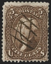 Sale Number 1195, Lot Number 316, 5c Brown, A. Grill (80)