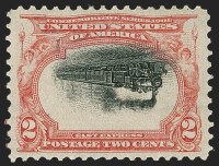 Sale Number 1234, Lot Number 284, 2c Pan-American, Center Inverted (295a)