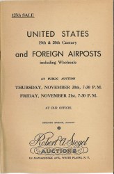 Sale No. 125 — Siegel Auction Galleries