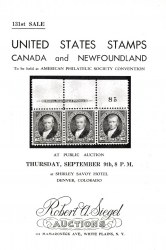 Sale No. 131 — Siegel Auction Galleries