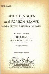 Sale No. 134 — Siegel Auction Galleries