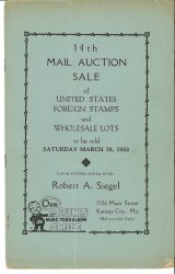 Sale No. 14 — Siegel Auction Galleries