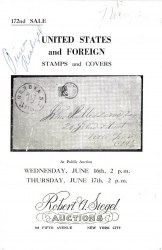 Sale No. 172 — Siegel Auction Galleries