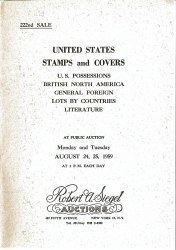 Sale No. 222 — Siegel Auction Galleries