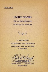 Sale No. 227 — Siegel Auction Galleries