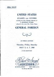 Sale No. 230 — Siegel Auction Galleries